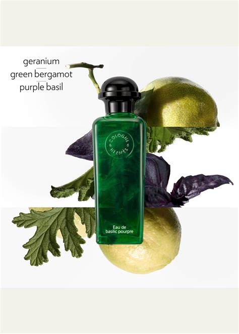 hermes parfum basilic pourpre|Hermes basil eau de basilic.